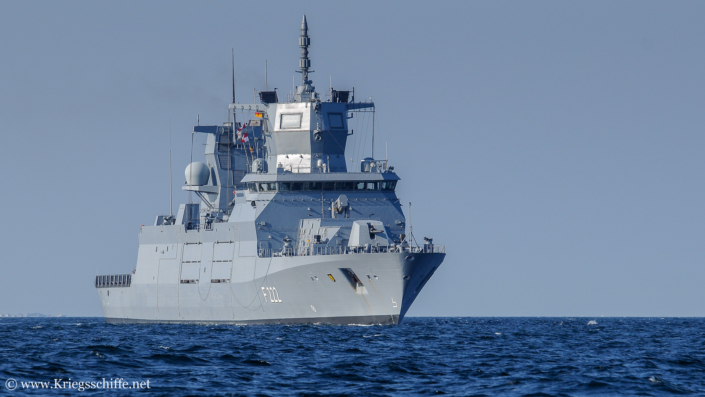 September 2016, F 222 ‚Baden-Württemberg‘ bei Surendorf