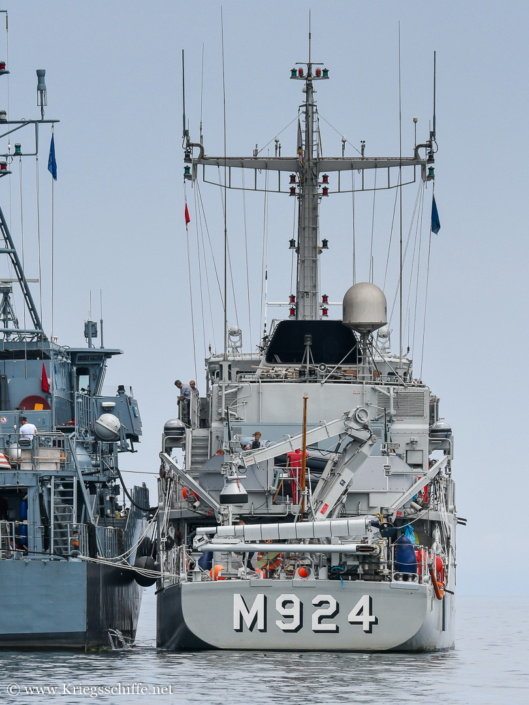 Juni 2016, M 924 ‚Primula‘ in Kiel