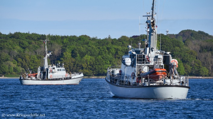 Mai 2026, Boote der Marineheimwehr in Kiel (MHV 808, MHV 814)