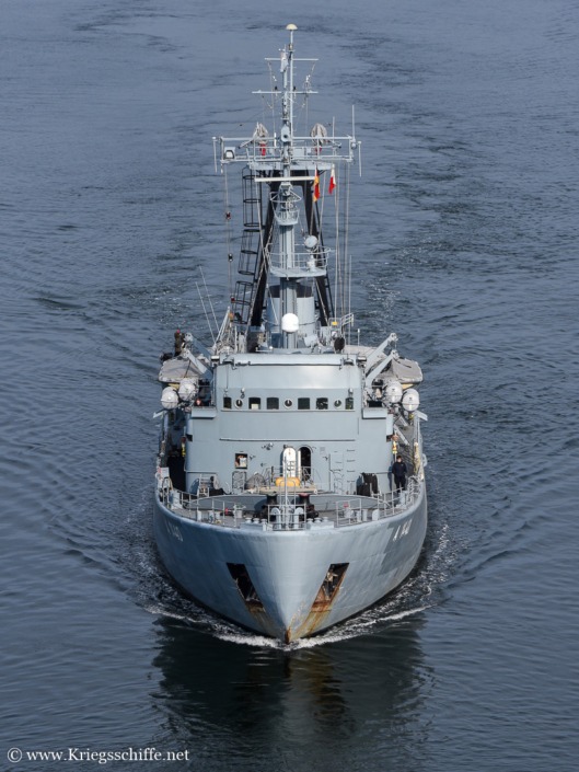 Mai 2026, A 1440 ‚Juist‘ im Nord-Ostsee-Kanal bei Kiel