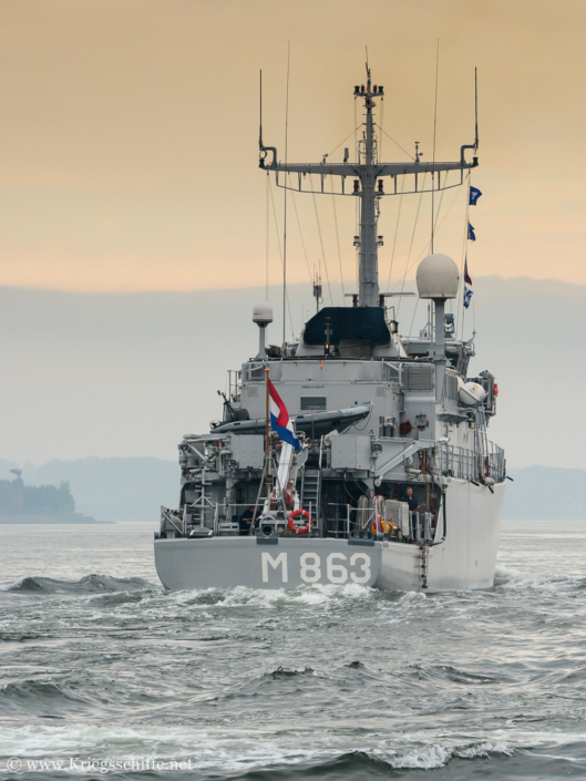 Juni 2013, M 863 ‚Vlaardingen‘ in Kiel