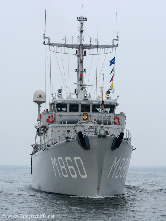 Juni 2013, M 860 ‚Schiedam‘ in Kiel