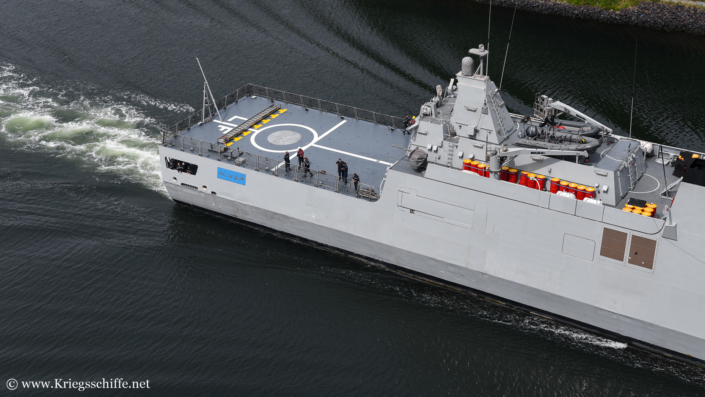 Juni 2022, F 613 ‚Tarik Ben Ziyad‘ im Nord-Ostsee-Kanal bei Kiel