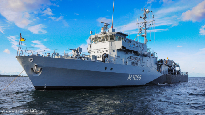 August 2016, M 1065 ‚Dillingen‘ in Kiel