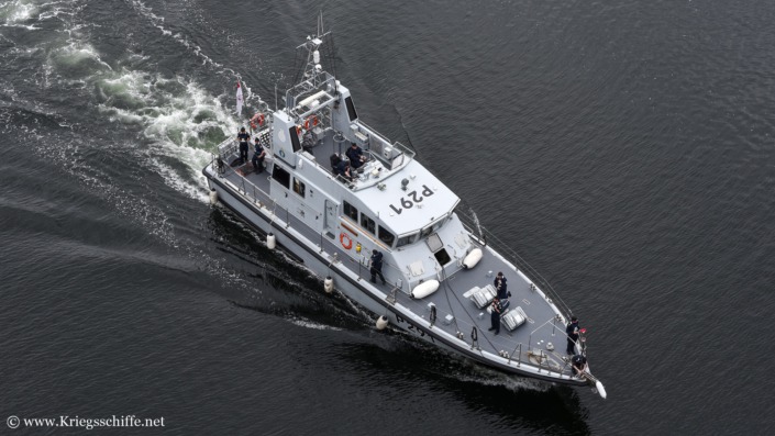 Mai 2026, P 291 ‚Puncher‘ im Nord-Ostsee-Kanal bei Kiel