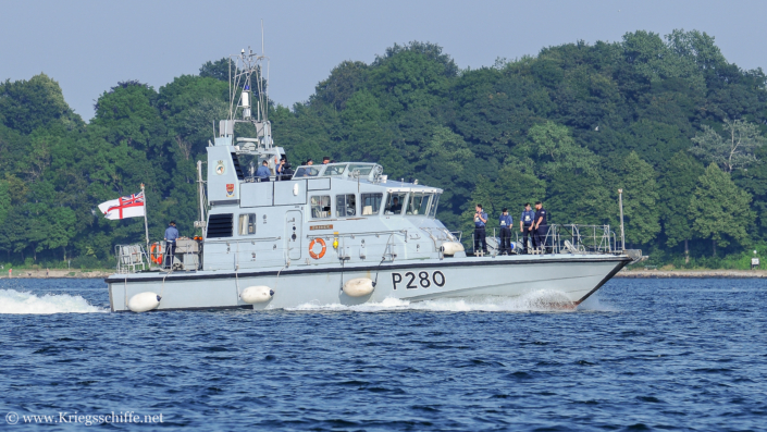 Juli 2016, P 280 ‚Dasher‘ in Kiel