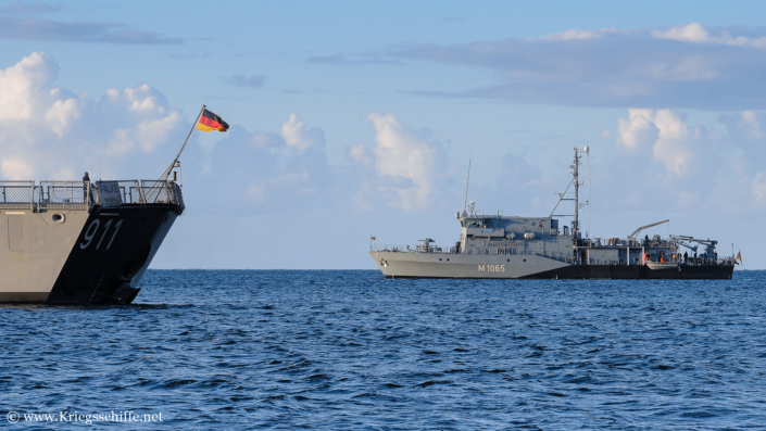 August 2016, M 1065 ‚Dillingen‘ in Kiel