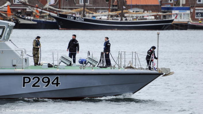 Juni 2014, P 294 ‚Trumpeter‘ in Kiel