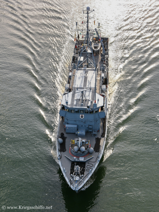 Oktober 2018, M 1065 ‚Dillingen‘ im Nord-Ostsee-Kanal bei Kiel