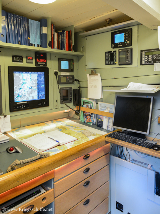 Juni 2013, Ostindienfahrer ‘Götheborg’ in Kiel – Navigationsraum