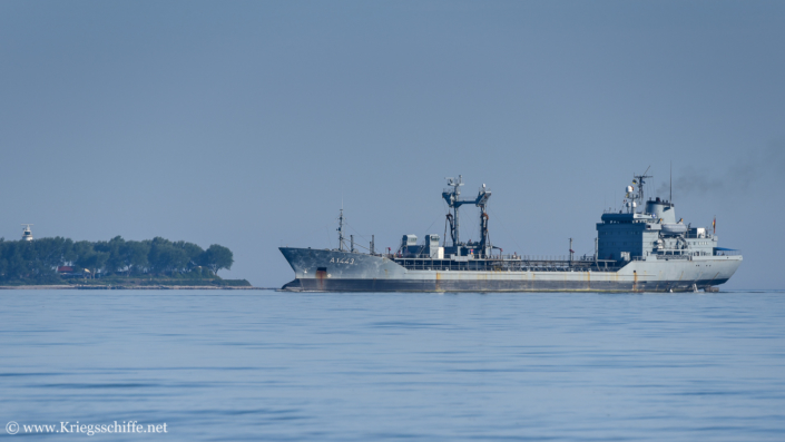 Juni 2020, A 1443 ‚Rhön‘ in Kiel