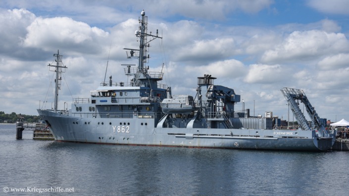 Juni 2026, Y 862 ‚Helmsand‘ in Eckernförde