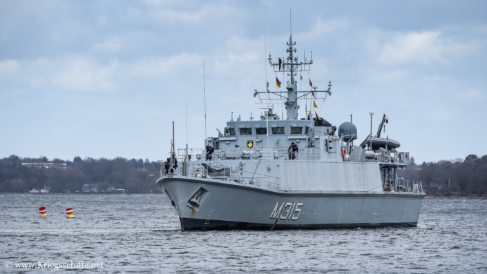 März 2023, M 315 ‚Ugandi‘ in Kiel