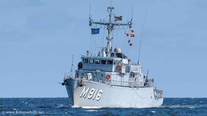 Juni 2014, M 916 ‚Crocus‘ in Kiel