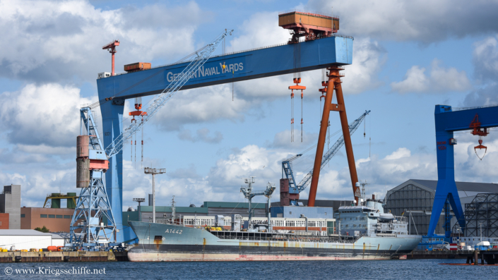 Juni 2025, A 1442 ‚Spessart‘ in Kiel