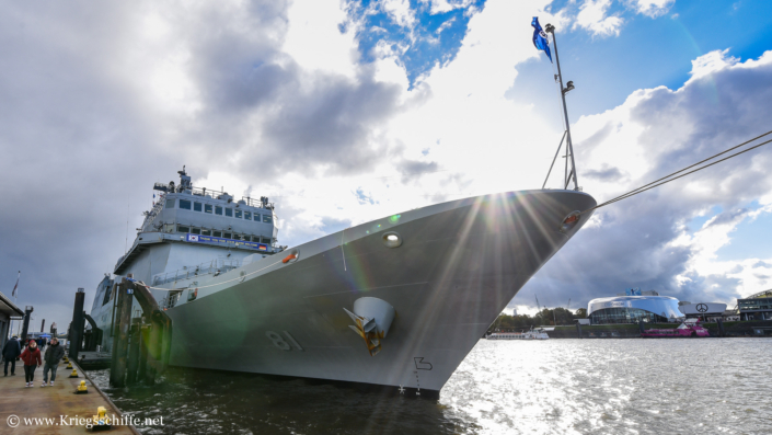 Oktober 2023, A 81 ‘Hansando’ in Hamburg