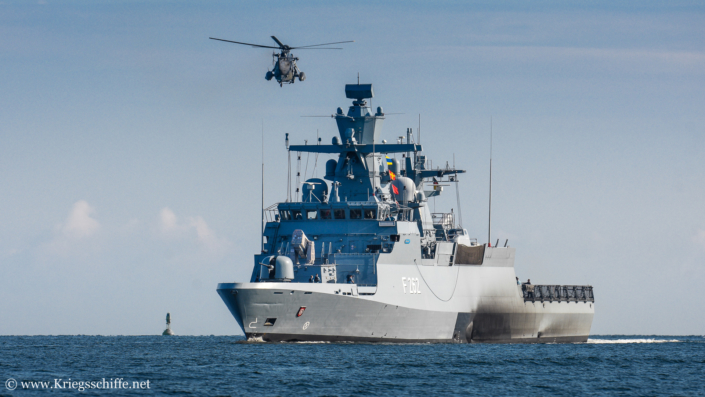 Juni 2019, F 262 ‚Erfurt‘ in Kiel