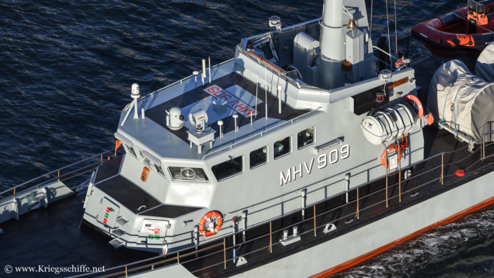 Mai 2024, MHV 909 ‚Speditøren‘ im Nord-Ostsee-Kanal bei Kiel