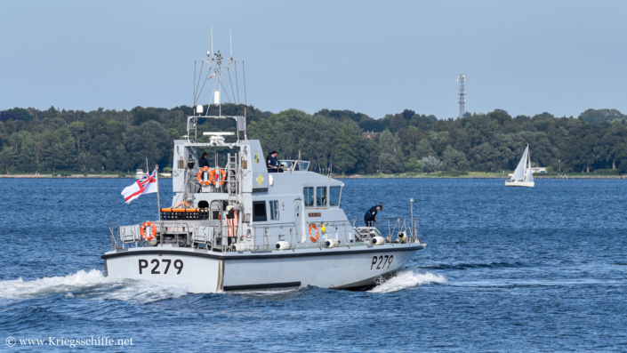 Juli 2022, P 279 ‚Blazer‘ in Kiel