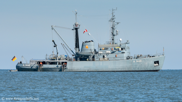 März 2018, A 1440 ‚Juist‘ in der Neustädter Bucht
