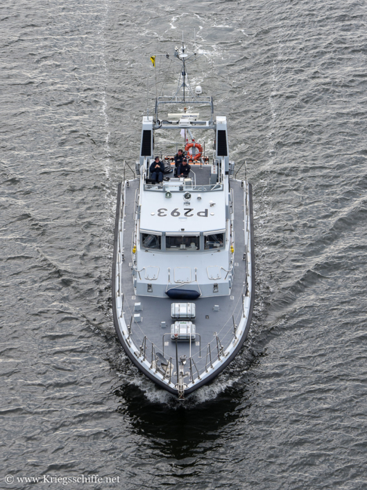 Mai 2024, P 293 ‚Ranger‘ im Nord-Ostsee-Kanal bei Kiel