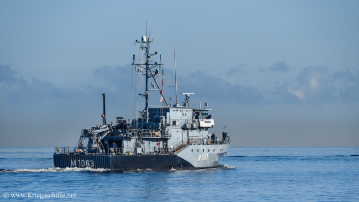 April 2023, M 1063 ‚Bad Bevensen‘ in Kiel