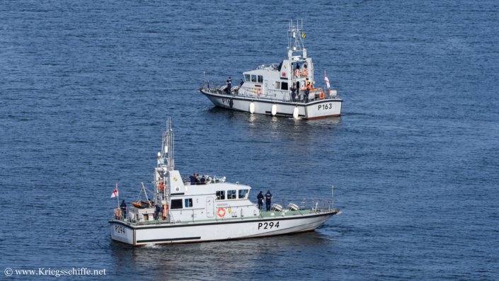 Juli 2022, P 294 und P 163 im Nord-Ostsee-Kanal bei Kiel