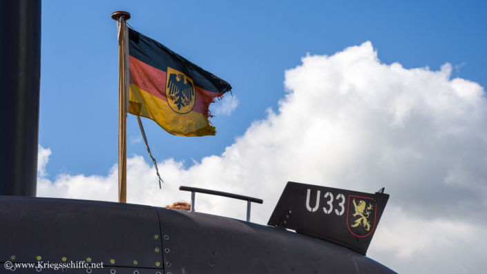 Juni 2019, Turm von S 183 ‚U 33‘ in Kiel