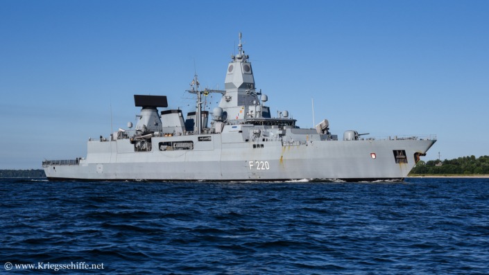 Juni 2026, F 220 ‚Hamburg‘ in Kiel
