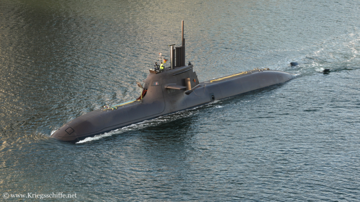 April 2019, S 183 ‚U 33‘ im Nord-Ostsee-Kanal bei Kiel