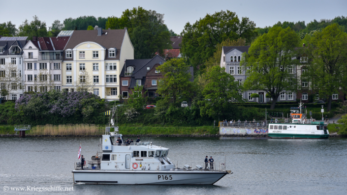 Mai 2023, P 165 ‚Example‘ im Nord-Ostsee-Kanal bei Kiel