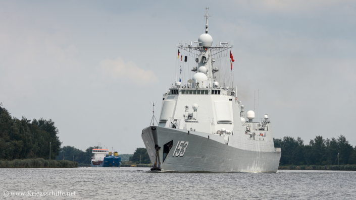 August 2019, D 153 ‘Xi’an’ im Nord-Ostsee-Kanal
