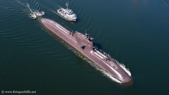 August 2026, S 184 ‚U 34‘ im Nord-Ostsee-Kanal bei Kiel