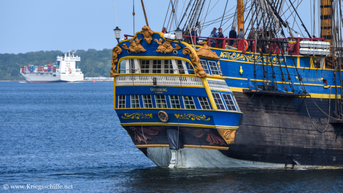 Mai 2023, Ostindienfahrer ‚Götheborg‘ in Kiel