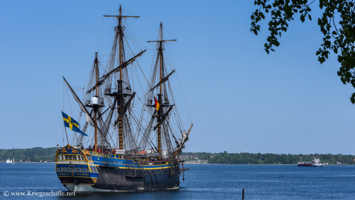 Mai 2023, Ostindienfahrer ‚Götheborg‘ in Kiel