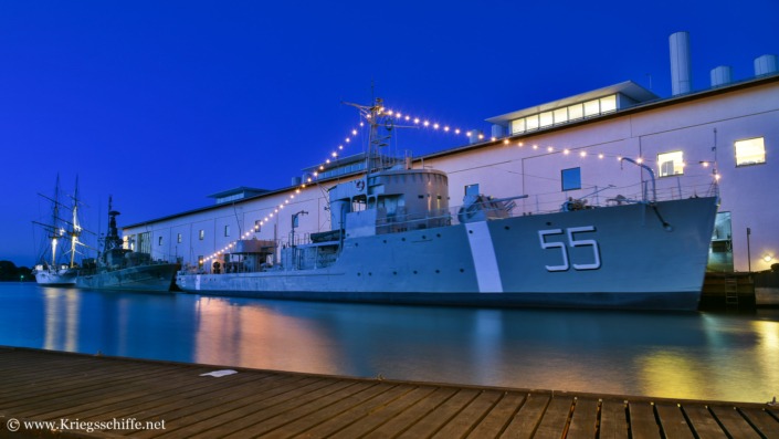 August 2026, Außenbereich des Marinemuseums in Karlskrona / SWE