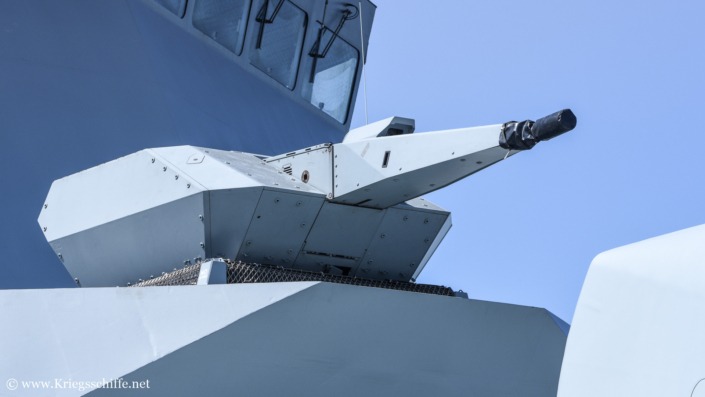 Juni 2026, F 341 ‚Absalon‘ in Kiel – 35-mm Oerlikon Millennium Gun