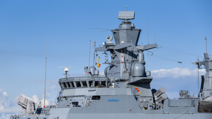September 2022, F 263 ‚Oldenburg‘ in Kiel