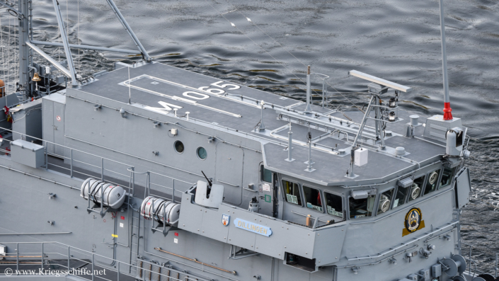 Oktober 2022, M 1065 ‚Dillingen‘ im Nord-Ostsee-Kanal bei Kiel