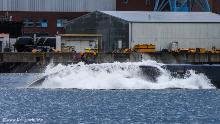 September 2026, INS ‚Drakon‘ in Kiel