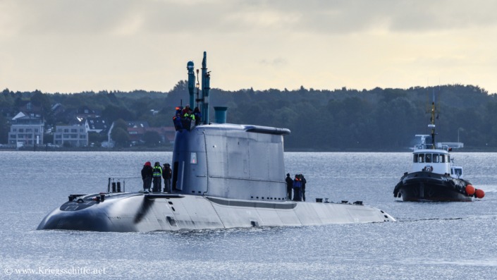 September 2026, INS ‚Drakon‘ in Kiel