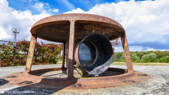 August 2026, Festung ‚Stevnsfort‘ in Rødvig / DK – das „Periskop“ für den Blick nach draußen