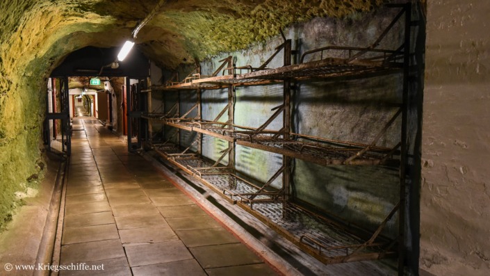 August 2026, Festung ‚Stevnsfort‘ in Rødvig / DK – Schlafplätze für Mannschaftsdienstgrade