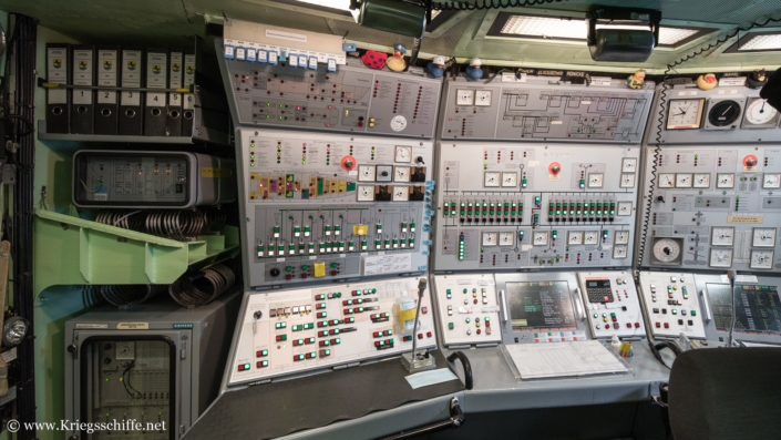 Oktober 2021, M 1067 ‚Bad Rappenau‘ – Schiffstechnischer Leitstand