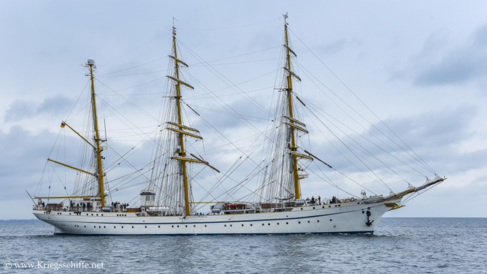 Oktober 2021, A 60 ‚Gorch Fock‘ auf der Ostsee