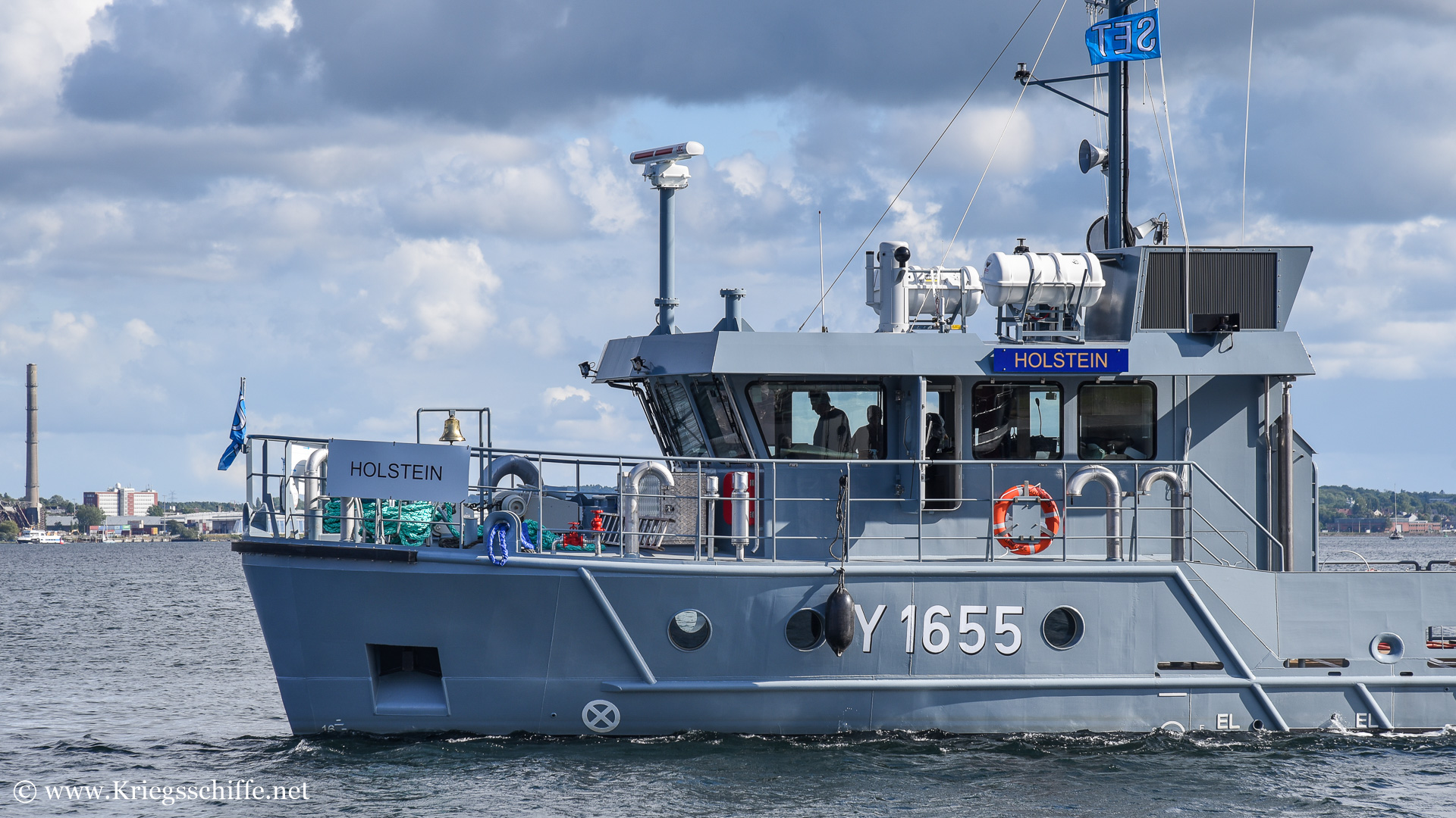 Juli 2023, Y 1655 ‘Holstein’ in Kiel