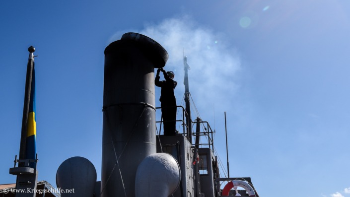 August 2025, HSwMS ‚Sprängaren‘ in Stockholm / Schweden