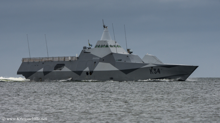 Juni 2019, K 34 ‚Nyköping‘ in Kiel