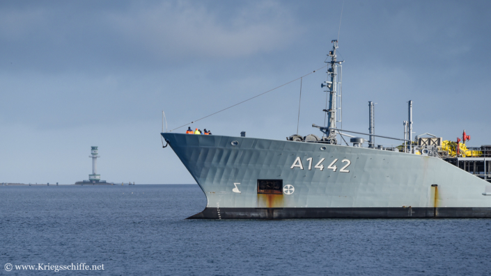 Februar 2023, A 1442 ‚Spessart‘ in Kiel
