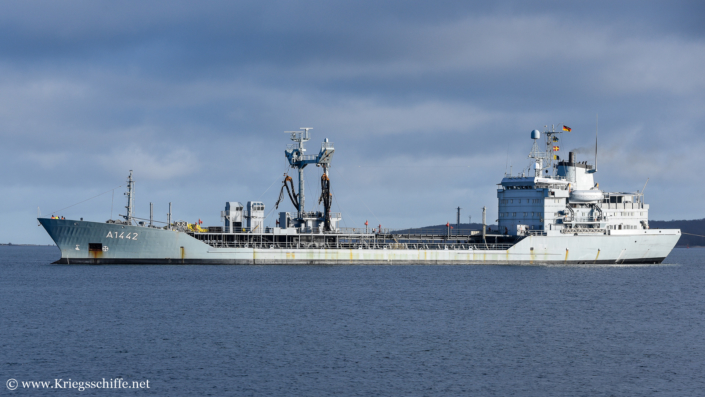 Februar 2023, A 1442 ‚Spessart‘ in Kiel